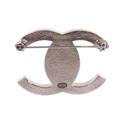 CHANEL CC Brooch L21K Metal PVC Rhinestone