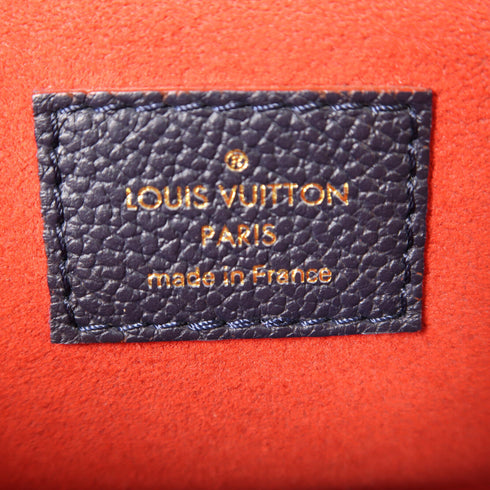 LOUIS VUITTON LV GHW Vavin PM Shoulder Bag M52271 Monogram Empreinte Navy v1