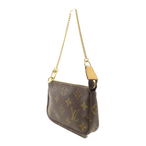 LOUIS VUITTON LV GHW Mini Pochette Accessoires Pouch M58009 Monogram