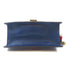 GUCCI GG GHW Sylvie Mini Bag Chain Shoulder Bag 431666 Calfskin Leather Blue