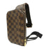 LOUIS VUITTON LV GHW Geronimos Waist Shoulder Bag N51994 Damier Ebene Brown