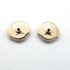CHANEL CC Camellia Diamond Earrings J11659 18K Pink Gold