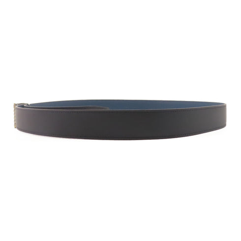 HERMES PHW A Cheval Belt Epsom Leather Nori