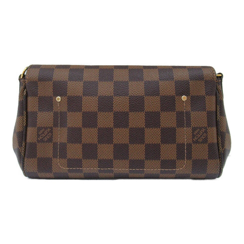 LOUIS VUITTON LV GHW Favorite PM 2 Way Shoulder Bag N41276 Damier Brown