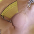 GUCCI SHW GG Marmont Mini Bucket Shoulder Bag Crossbody Calfskin 575163 Yellow
