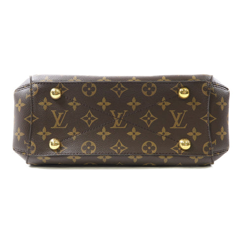 LOUIS VUITTON LV GHW Montaigne 2 Way Bag M41055 Monogram Brown v1