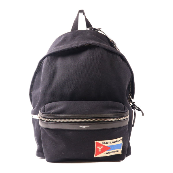 SAINT LAURENT YSL SHW Backpack Rucksack 467985 Canvas