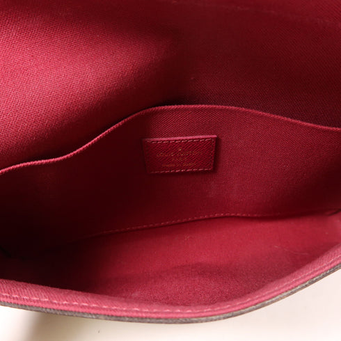 LOUIS VUITTON LV GHW Pochette Felicie Chain Shoulder Bag M61276 Monogram Brown v6