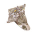 Fine Jewelry 3.017ct/0.612ct Diamond Ring US#6 PT900 Platinum