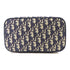 Christian Dior CD SHW Vanity Case Handbag Canvas Navy