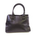 TOD’S SHW Tote Bag Shoulder Bag Calfskin Leather Black
