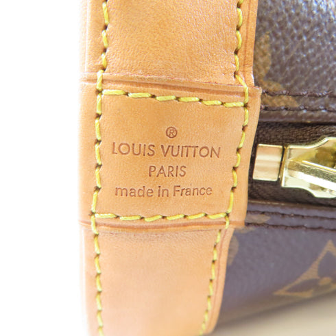 LOUIS VUITTON LV GHW Alma BB 2 Way Bag M53152 Monogram Brown