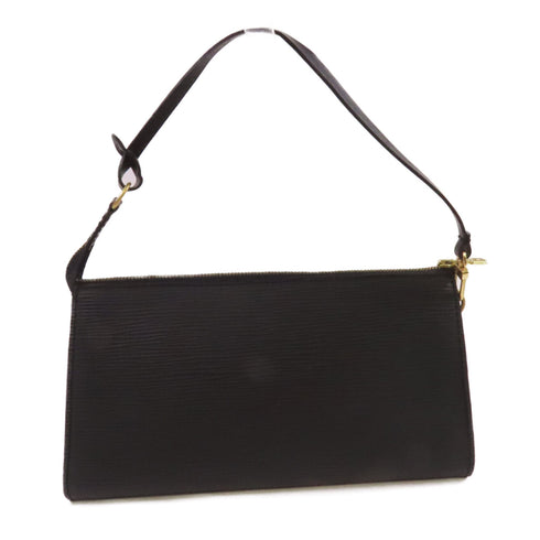 LOUIS VUITTON LV GHW Pochette Accessoires Pouch Handbag M52942 Epi Leather Black