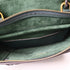 CELINE GHW Belt Bag 2 Way Shoulder Bag Handbag Calfskin Leather Green