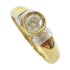 FINE JEWELRY 0.30ct Diamond Ring 18K Yellow Gold US#5.25