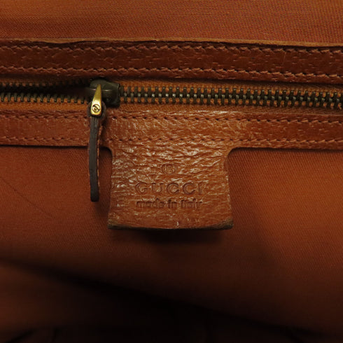 GUCCI GG GHW Hand Bag Canvas 114998 Brown