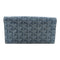 GOYARD Long Wallet Coated Canvas Gray