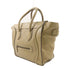 CELINE Luggage Handbag Calfskin Leather Beige