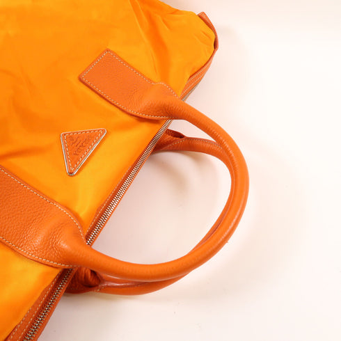 PRADA SHW Tote Bag VA0681 Nylon Orange