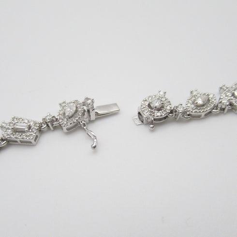 FINE JEWELRY Diamond Necklace 18K White Gold v1