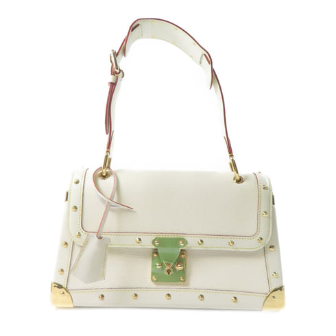 LOUIS VUITTON LV GHW Le Talentueux Shoulder Bag M91823 Leather White