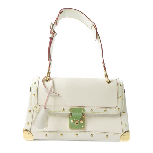 LOUIS VUITTON LV GHW Le Talentueux Shoulder Bag M91823 Leather White