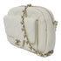 CHANEL Quilted CC GHW Chain Shoulder Bag Caviar Leather White