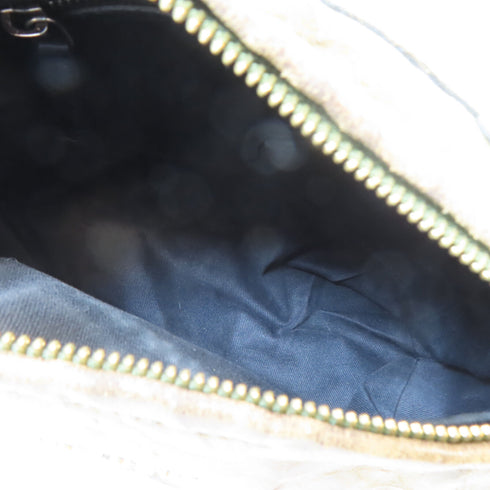 GIVENCHY GHW Shoulder Bag Calfskin Leather Brown