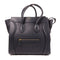 CELINE GHW Mini Luggage Handbag 165213HSC Calfskin Leather Black