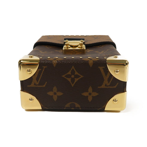 LOUIS VUITTON GHW Camera Box 2Way Chain Shoulder Hand Bag M82465 Brown