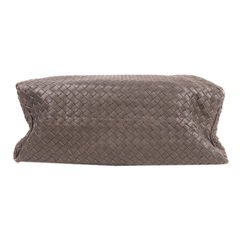 BOTTEGA VENETA BV Shoulder Bag Calfskin Leather Grey