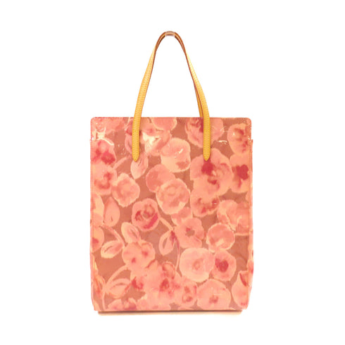 LOUIS VUITTON LV Catalina NS Tote Bag M90037 Monogram Vernis Ikat Flower Pink