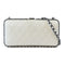 CHANEL Quilted CC Pouch Shoulder Bag Chain Crossbody Lambskin Leather White
