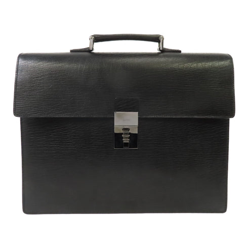 GUCCI GG SHW Brief case Handbag 34045 Leather Black