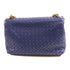 BOTTEGA VENETA BV GHW Chain Shoulder Bag Leather Blue