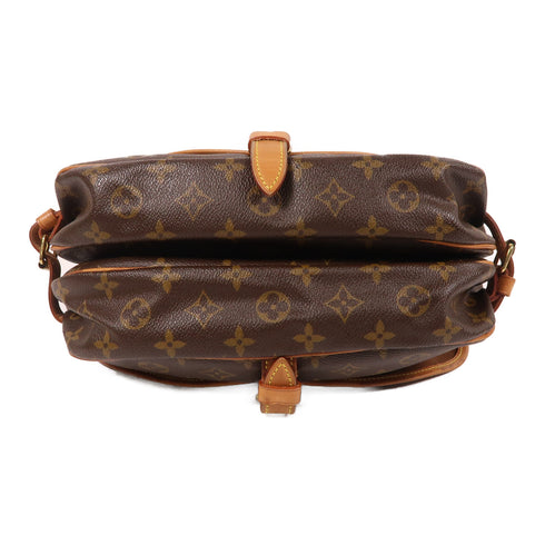 LOUIS VUITTON LV GHW Saumer 30 Shoulder Bag M42256 Monogram Brown