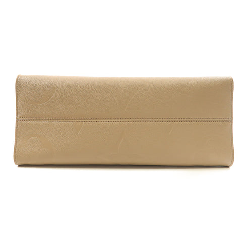 LOUIS VUITTON LV GHW On The Go MM 2 Way Shoulder Bag M45607 Empreinte Turtledove