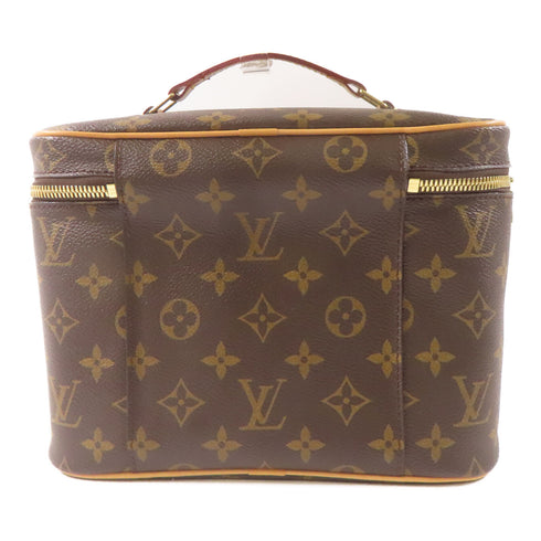 LOUIS VUITTON LV GHW Nice BB Handbag M42265 Monogram Brown