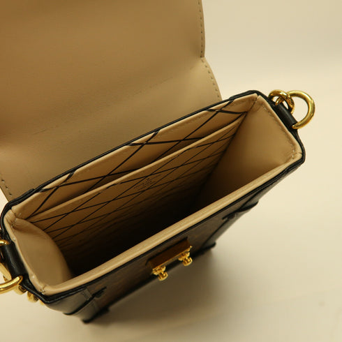 LOUIS VUITTON LV GHW Po Truck Vert Shoulder Bag Monogram M63913 Brown