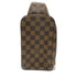 LOUIS VUITTON LV GHW Geronimos Waist Shoulder Bag N51994 Damier Ebene Brown