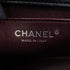 CHANEL Quilted CC SHW Paris Salzburg Boy 25 Chain Shoulder Bag Lambskin Black