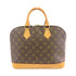 LOUIS VUITTON LV GHW Alma PM Handbag M51130 Monogram Brown v1