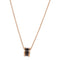 BVLGARI B-Zero1 Necklace 18K Pink Gold Ceramic Gold/Black