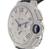 CARTIER Ballon Bleu Chronograph Automatic Watch W6920078 Steel White