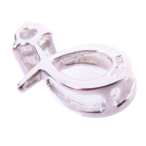 FINE JEWELRY Diamond Pendant Top 18K White Gold