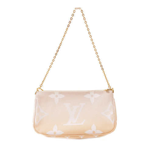 LOUIS VUITTON LV GHW Multi Pochette Accessoires 2 Way Bag BM2872 Monogram Giant