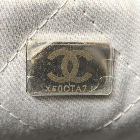 CHANEL CC SHW Mini Chanel 22 2 Way Shoulder Handbag AS3980 Lambskin Leather Gray