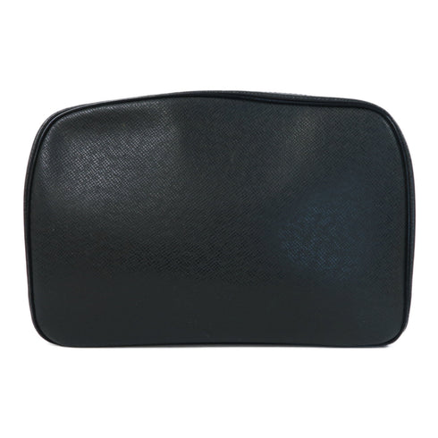 LOUIS VUITTON LV SHW Trousse Toilette GM Clutch Bag Pouch Taiga Black