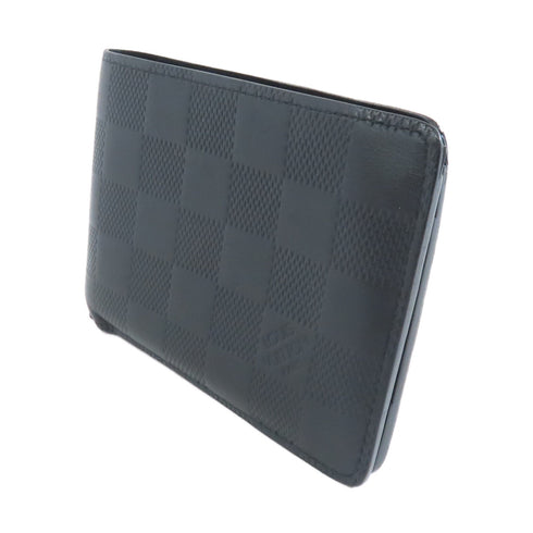 LOUIS VUITTON LV Multiple Wallet N62663 Damier Infini Black