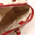 GUCCI GG GHW Hand Bag PVC Coated Canvas Calfskin Leather 193603 White/Red/Navy